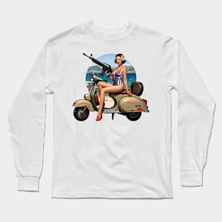 Scooter Girl Long Sleeve T-Shirt